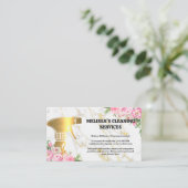 Goldreinigung | BLUME Visitenkarte (Stehend Vorderseite)