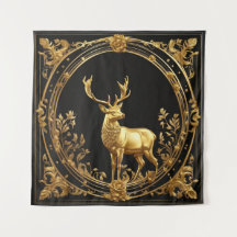 Goldrentiere, Gold und schwarze Zierrahmen