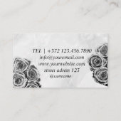 Goldring-Planungs-Design-Styling-Services Visitenkarte (Rückseite)