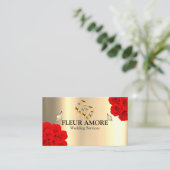 Goldring-Planungs-Design-Styling-Services Visitenkarte (Stehend Vorderseite)