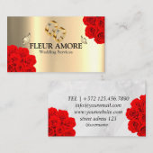 Goldring-Planungs-Design-Styling-Services Visitenkarte (Vorne/Hinten)