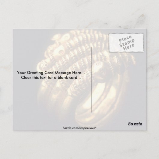 Goldring Postkarte (Rückseite)