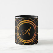 Goldringmonogramm Tasse (Zentrum)