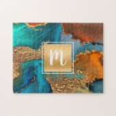 Goldröde Puzzle (Horizontal)