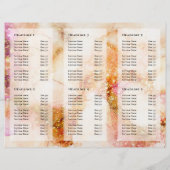 goldrosa Aquarellfolie Imitat Broschüre (Rückseite)