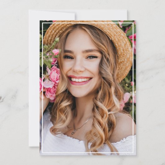 Goldrosa Glitzer Nurse-Gewinnerei Einladung (Rückseite)