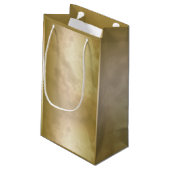 GoldRosen-Marmor klein Kleine Geschenktüte (Rückseite Schrägansicht)