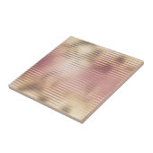 Goldrot-Rosa-Metallfolie Fliese (Seite)