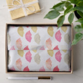 Goldrote rosa Aquarell-Lippen Seidenpapier (Geschenk)