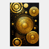 GoldRush 1 Akryllisches Zeichen Acrylschild (Vorderseite)