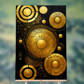 GoldRush 1 Akryllisches Zeichen Acrylschild (Neutral)