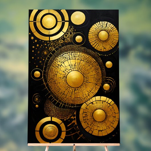 GoldRush 1 Akryllisches Zeichen Acrylschild (Neutral)