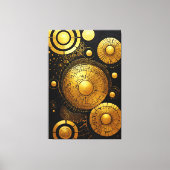GoldRush 1 Canvas Print Leinwanddruck (Vorderseite)