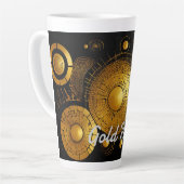 GoldRush 1 Latte-Tasse Milchtasse (Linke Ecke)