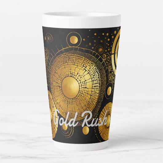 GoldRush 1 Latte-Tasse Milchtasse (Vorderseite)