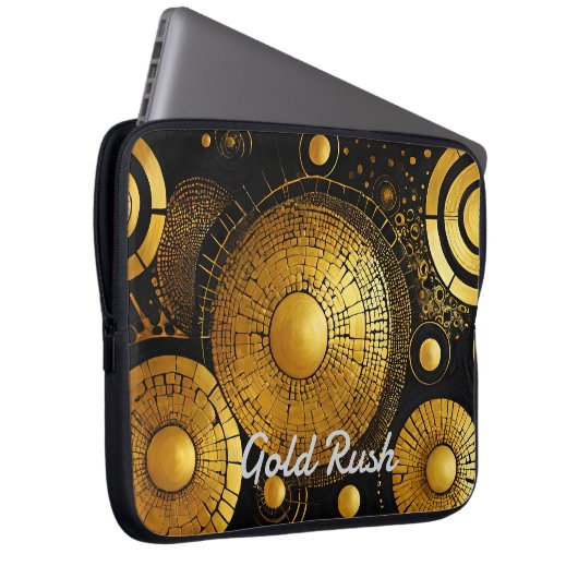 GoldRush 1 Notebook-Fall Laptopschutzhülle (Vorne Rechts)