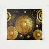 GoldRush 1-Tapestry Wandteppich (Vorderseite (Horizontal))