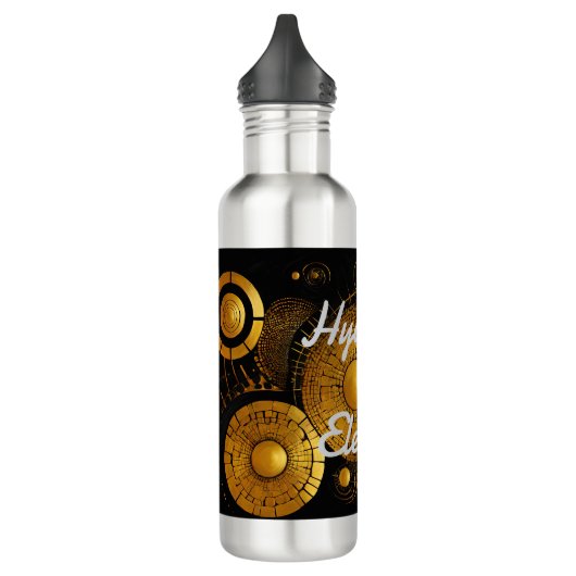 GoldRush 1 Wasserflasche Typ 1 Edelstahlflasche (Links)