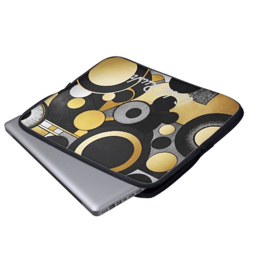 GoldRush 2 Notebook-Fall Laptopschutzhülle (Vorne Knopf)