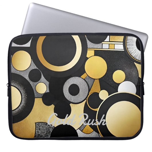 GoldRush 2 Notebook-Fall Laptopschutzhülle (Vorderseite)