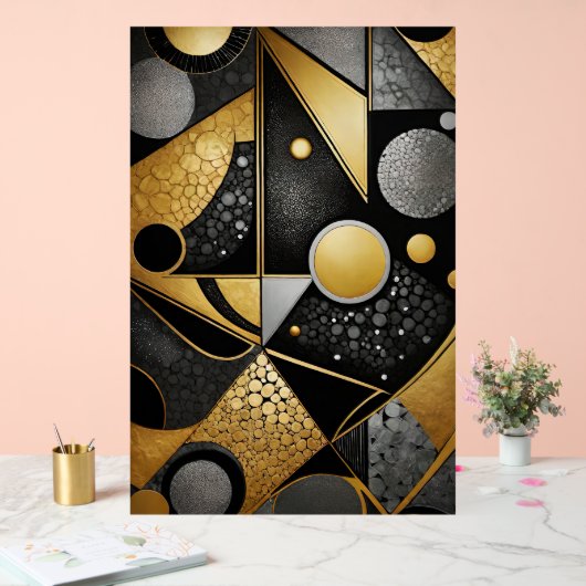 GoldRush 5 Akryllisches Zeichen Acrylschild (Hochzeit)