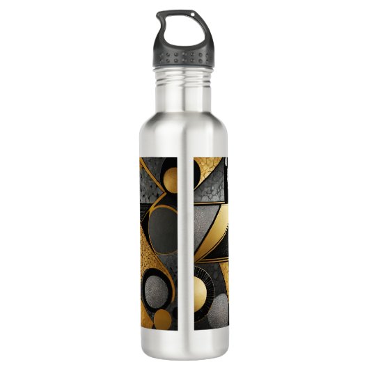 GoldRush 5 Wasserflasche Typ 1 Edelstahlflasche (Rückseite)