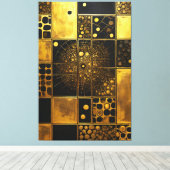 GoldRush 6 Canvas Print Leinwanddruck (Insitu (Holzboden))