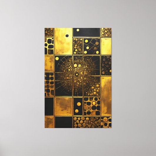 GoldRush 6 Canvas Print Leinwanddruck (Vorderseite)