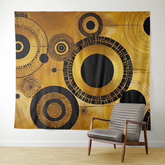 GoldRush 7 Tapestry Wandteppich (Beispiel (Horizontal))