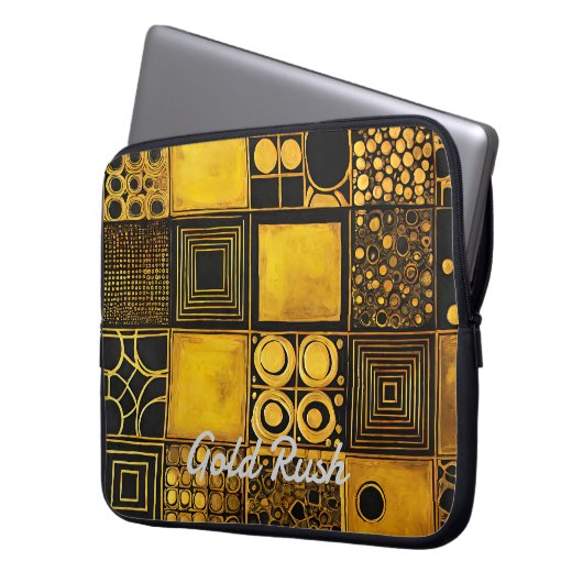 GoldRush 8 Notebook-Fall Laptopschutzhülle (Vorderseite Links)