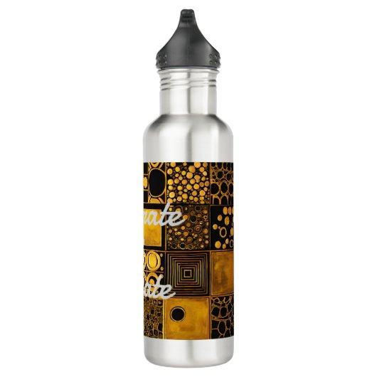 GoldRush 8 Wasserflasche Typ 1 Edelstahlflasche (Rechts)