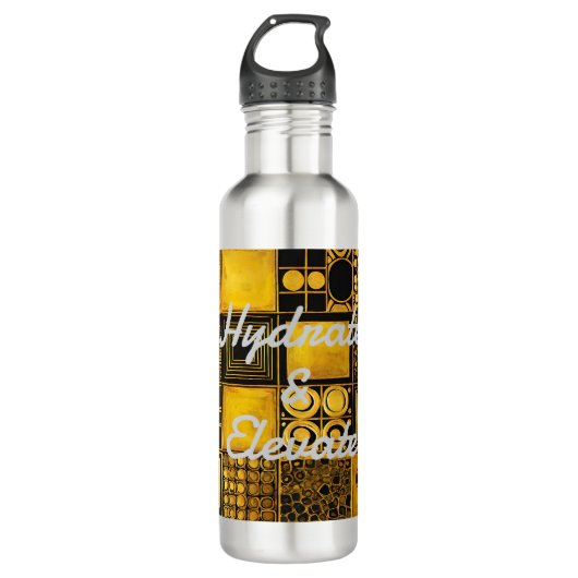 GoldRush 8 Wasserflasche Typ 1 Edelstahlflasche (Vorderseite)