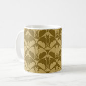 Goldruten-Fledermaus-Kaffeetasse Kaffeetasse (Vorderseite Links)