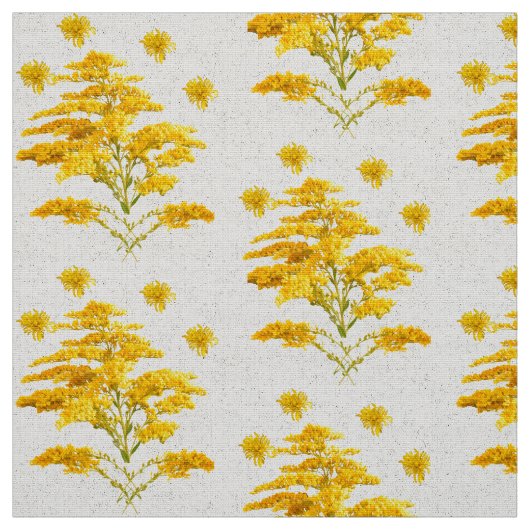 Goldrutengewebe Stoff (Muster)