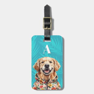 Golds Retriever-Gepäckanhänger Gepäckanhänger