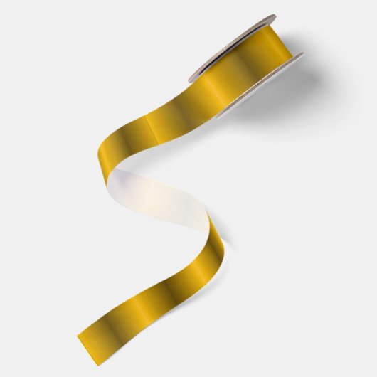 Goldsatin Satinband (Rückseite)