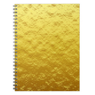Goldschablone für Textur-Hintergrund Notizblock