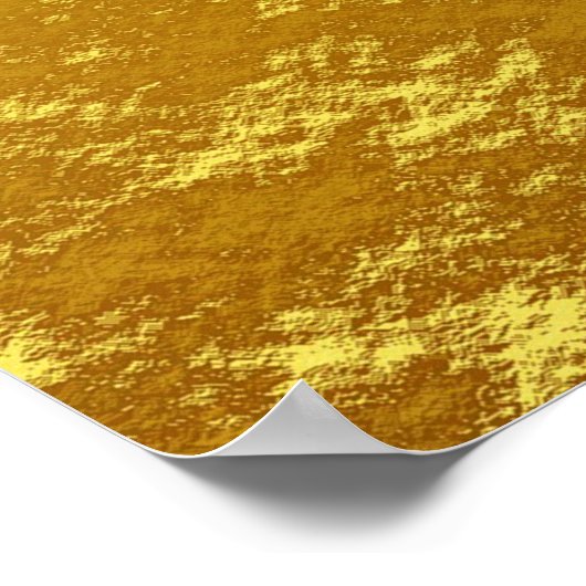 Goldschablone für Textur-Hintergrund Poster (Ecke)