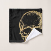 Goldschädel | Badetücher - Set (Waschlappen)