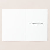 Goldschädel Folienkarte (Innenseite)