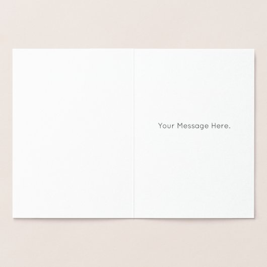 Goldschädel Folienkarte (Innenseite)