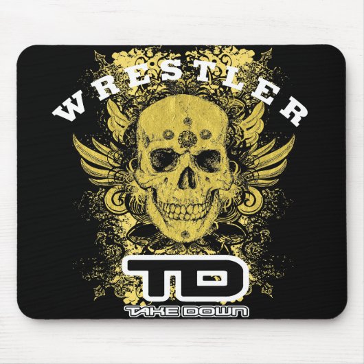 Goldschädel Mousepad (Vorne)