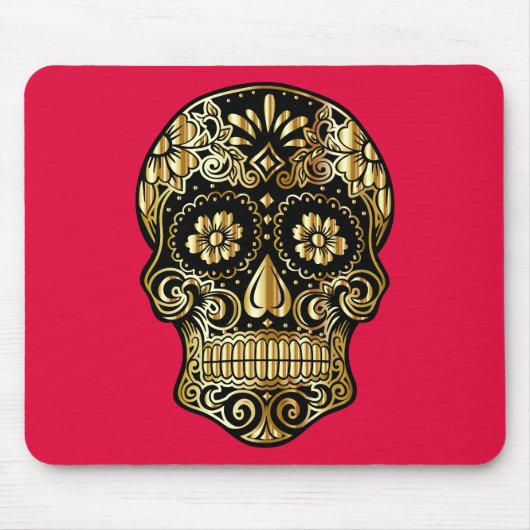 Goldschädel Mousepad (Vorne)