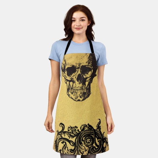 Goldschädel | SCHÜRZE (Getragen)