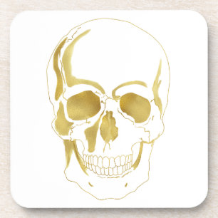 Goldschädel Untersetzer