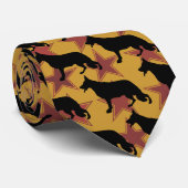 Goldschäfer Krawatte (Gerollt)