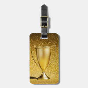 Goldschalen-Trophäe Gepäckanhänger