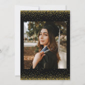 Goldschatz Jurastudium Party Einladung (Rückseite)