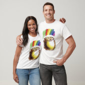 Goldschatz und Regenbogen T-Shirt (Unisex)