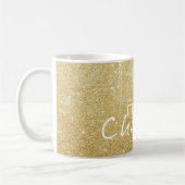 Goldschein gerade eine weitere kaffeetasse (Links)